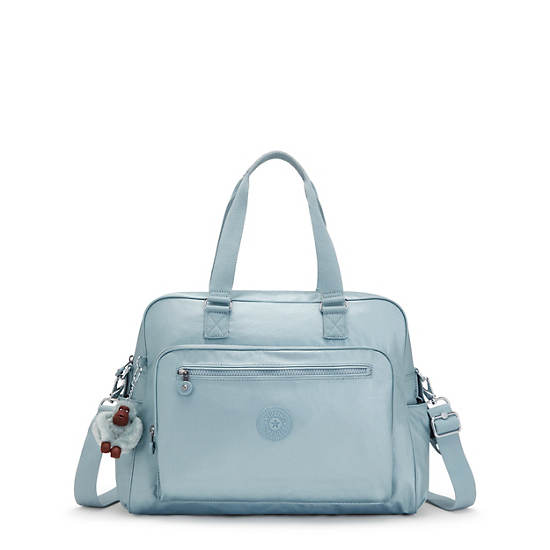 Kipling Alanna Metallic Diaper Bag Tassen Turquoise | BE 1241TC